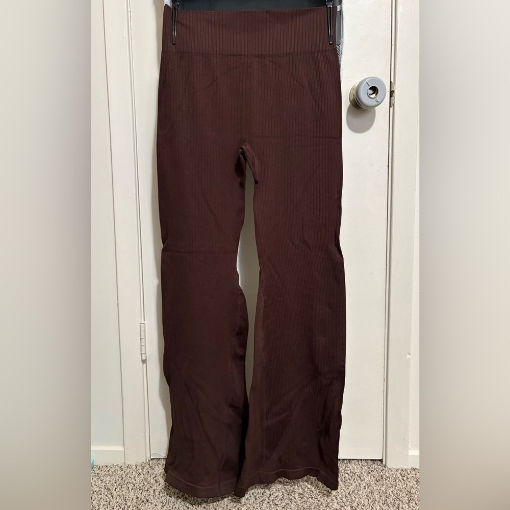 SHEIN Brown Wide Leg Pants